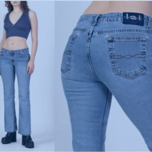 Vintage, l.e.i. 90s Y2K, Flare, Low Rise Denim.